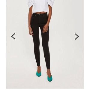 Topshop Black Jamie Jeans